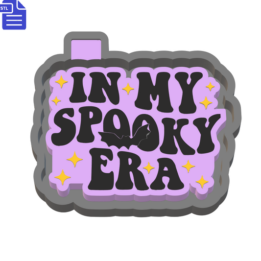 Spooky Era Silicone Mold Housing STL File - The Crafts and Glitter Shop