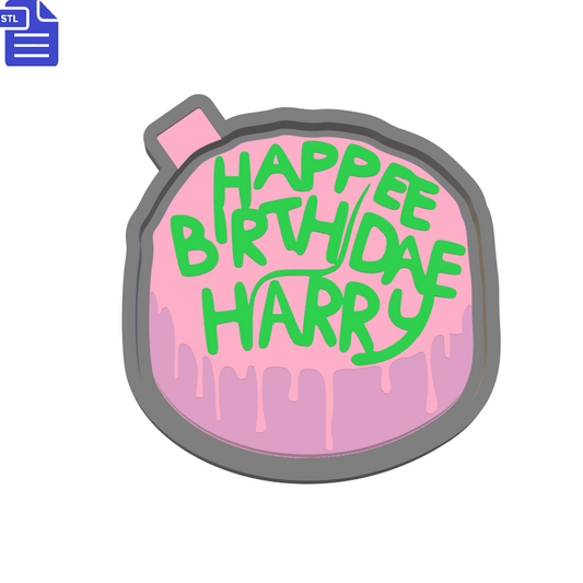 Harry's Birthday Cake Silicone Mold Housing STL File - The Crafts and Glitter Shop