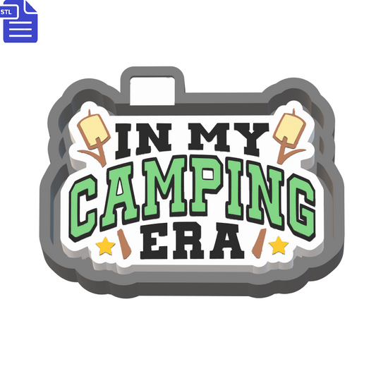 Camping Era Silicone Mold Housing STL File - The Crafts and Glitter Shop