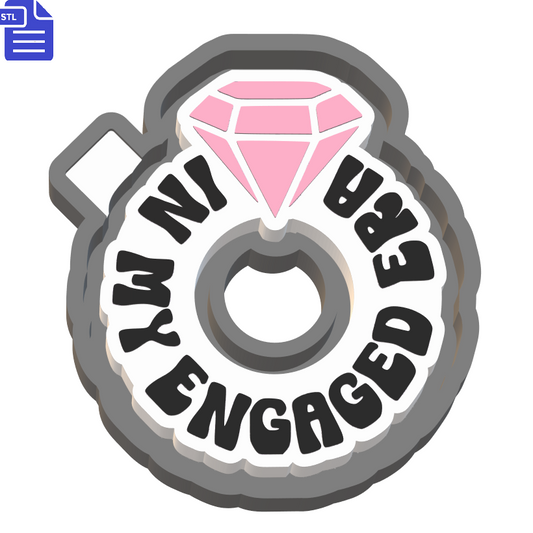 In My Engaged Era Silicone Mold Housing STL File - The Crafts and Glitter Shop