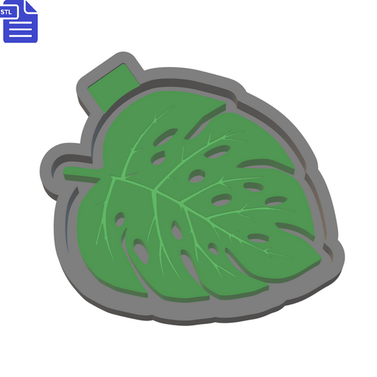 Leaf Silicone Mold Housing STL File - The Crafts and Glitter Shop