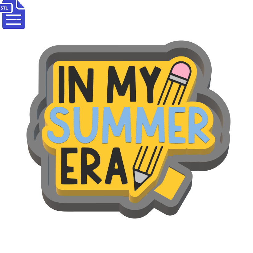 Summer Era Silicone Mold Housing STL File - The Crafts and Glitter Shop