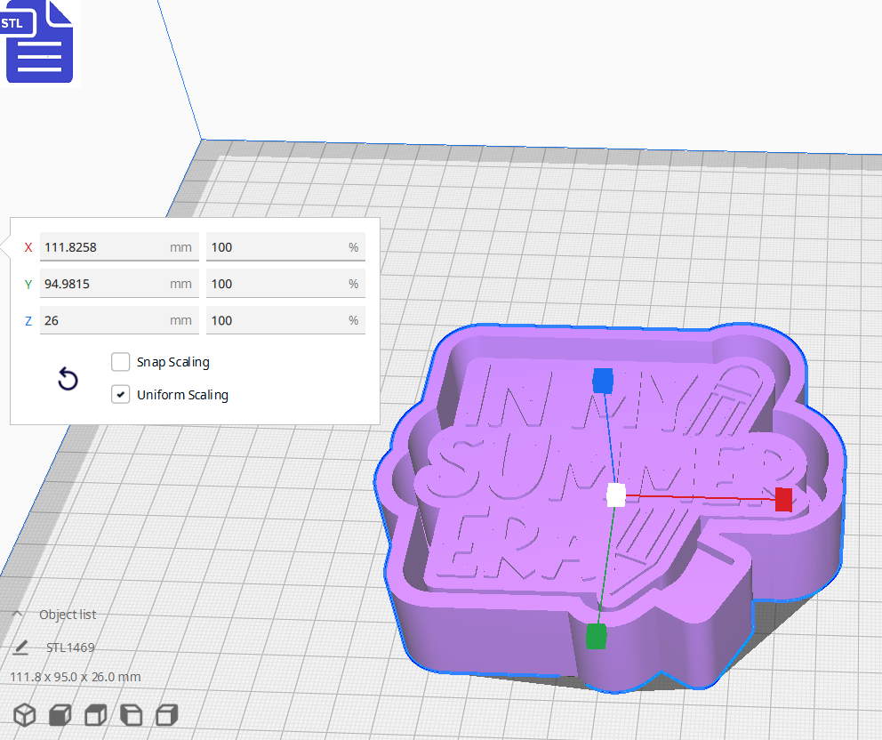 Summer Era Silicone Mold Housing STL File - The Crafts and Glitter Shop