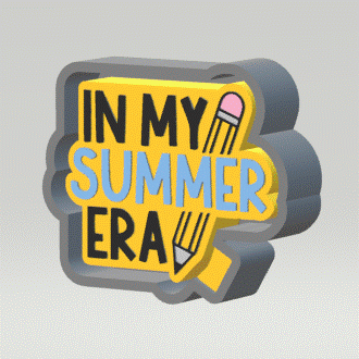 Summer Era Silicone Mold Housing STL File - The Crafts and Glitter Shop