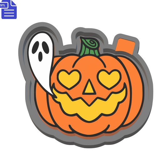 Jack o Lantern Silicone Mold Housing STL File - The Crafts and Glitter Shop