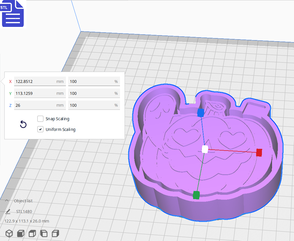 Jack o Lantern Silicone Mold Housing STL File - The Crafts and Glitter Shop