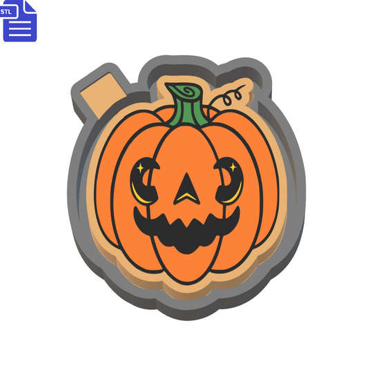 Pumpkin Silicone Mold Housing STL File - The Crafts and Glitter Shop