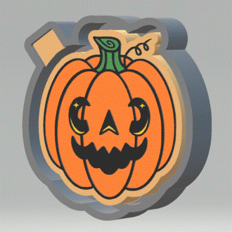 Pumpkin Silicone Mold Housing STL File - The Crafts and Glitter Shop