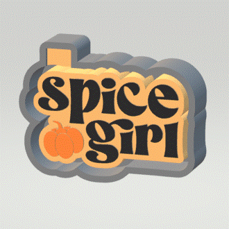 Spice Girl Silicone Mold Housing STL File - The Crafts and Glitter Shop