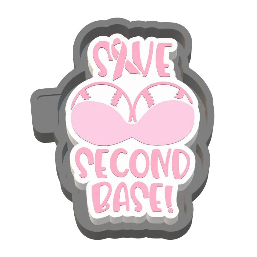 Save Second Base Silicone Mold Housing STL File - The Crafts and Glitter Shop