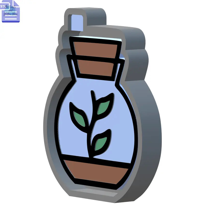 Seedling Terrarium Silicone Mold Housing STL File - The Crafts and Glitter Shop