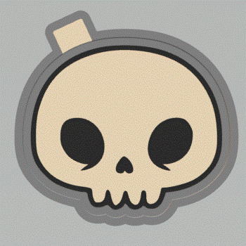 Skull Silicone Mold Housing STL File - The Crafts and Glitter Shop