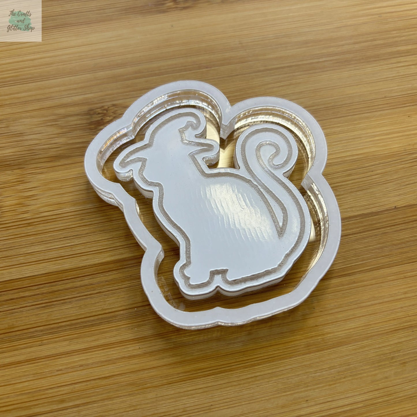 Witchy Cat Acrylic Mold Blank