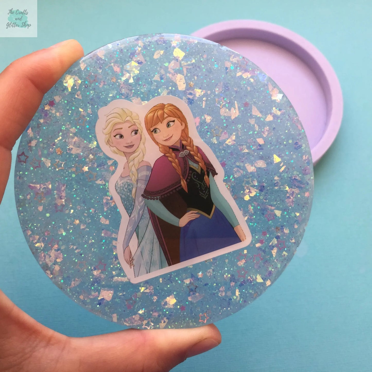 10 cm / 4 inch Circle Silicone Mold The Crafts and Glitter Shop