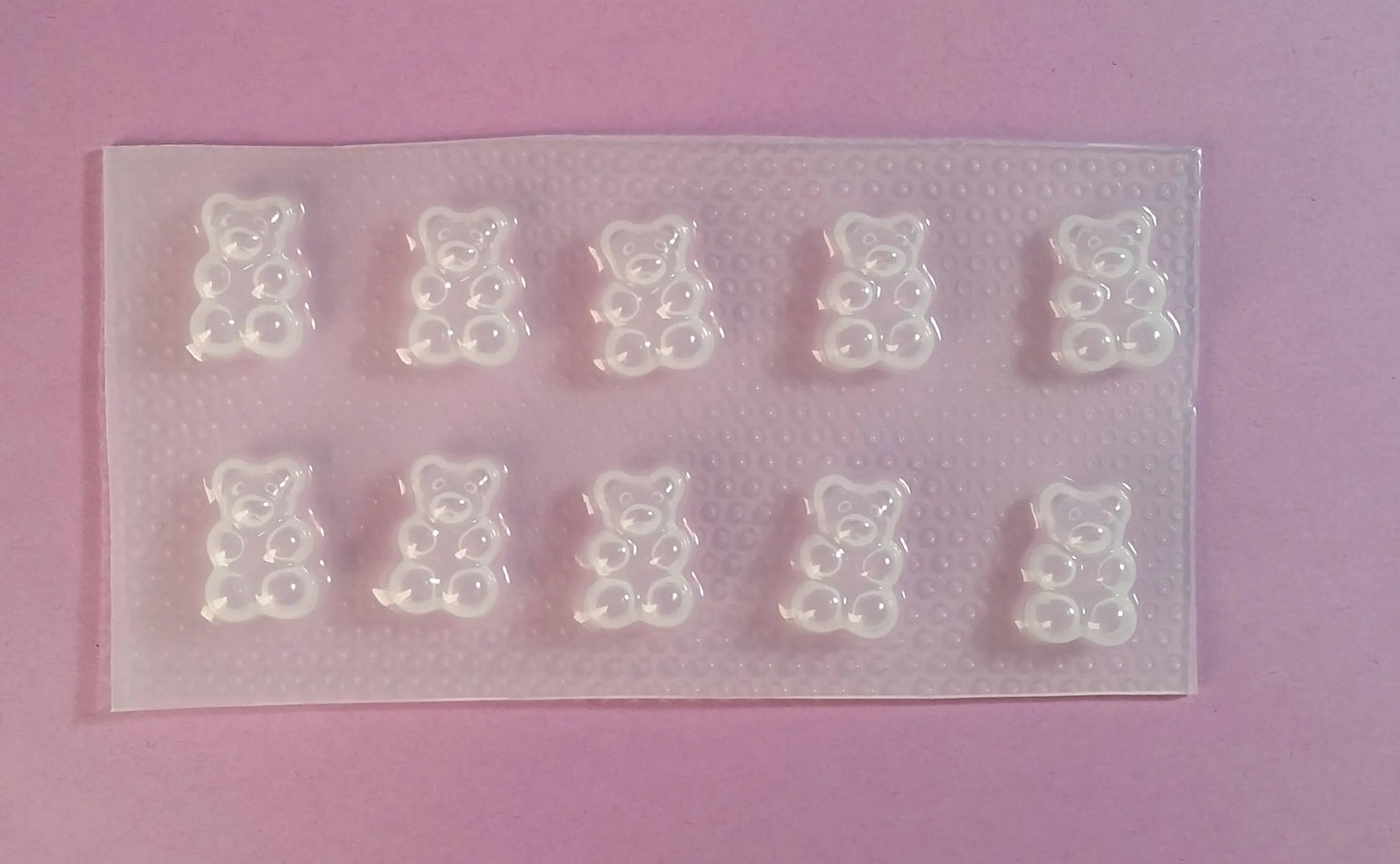 17mm Gummy Bear Plastic Mold The Crafts and Glitter Shop