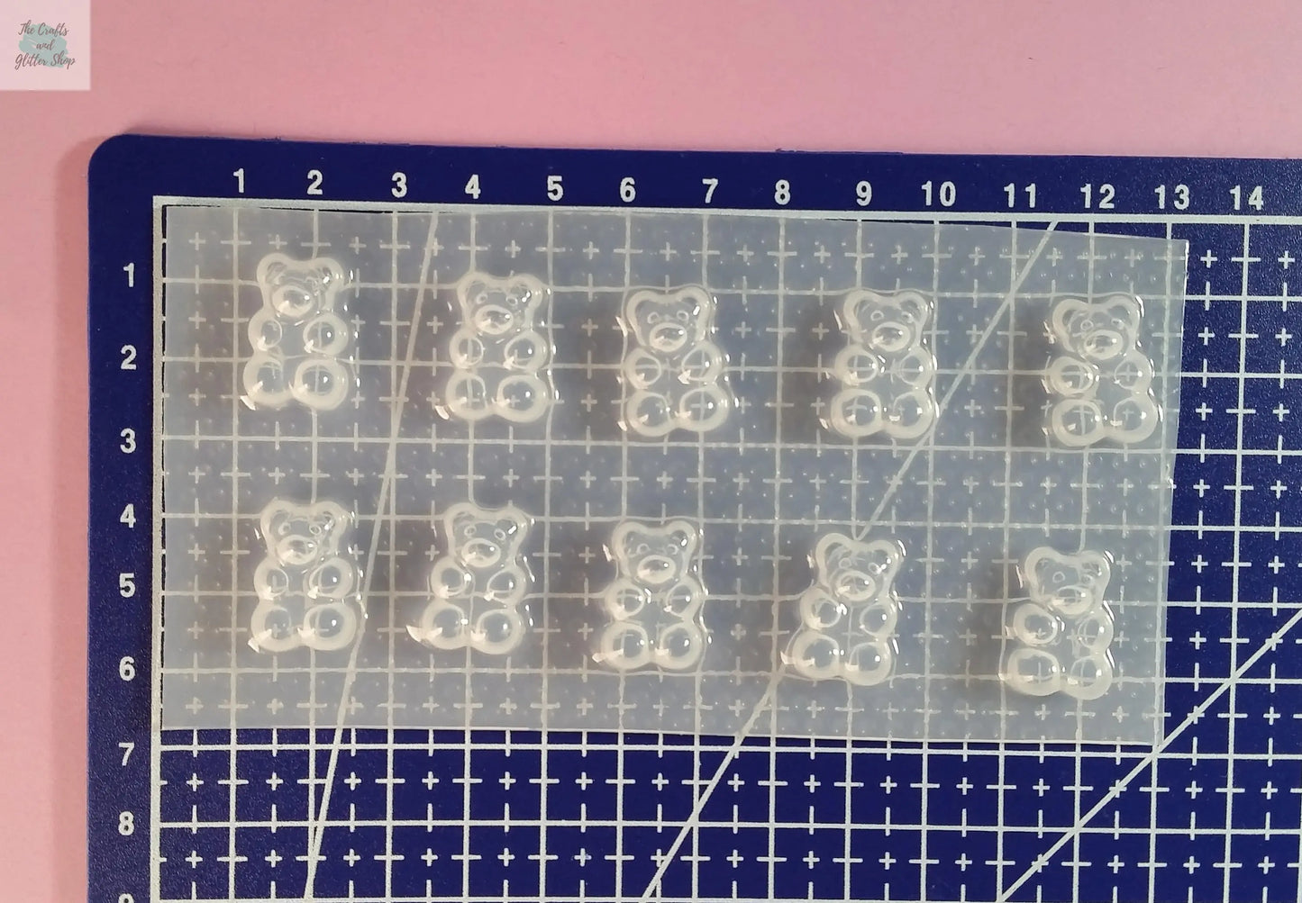 17mm Gummy Bear Plastic Mold The Crafts and Glitter Shop