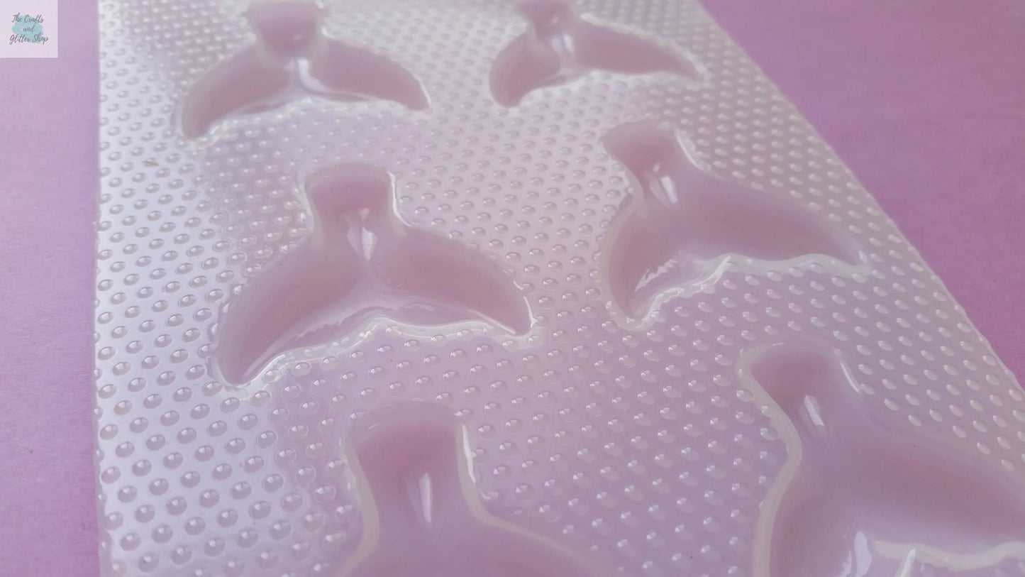 1.5" Mermaid Tail Plastic Mold