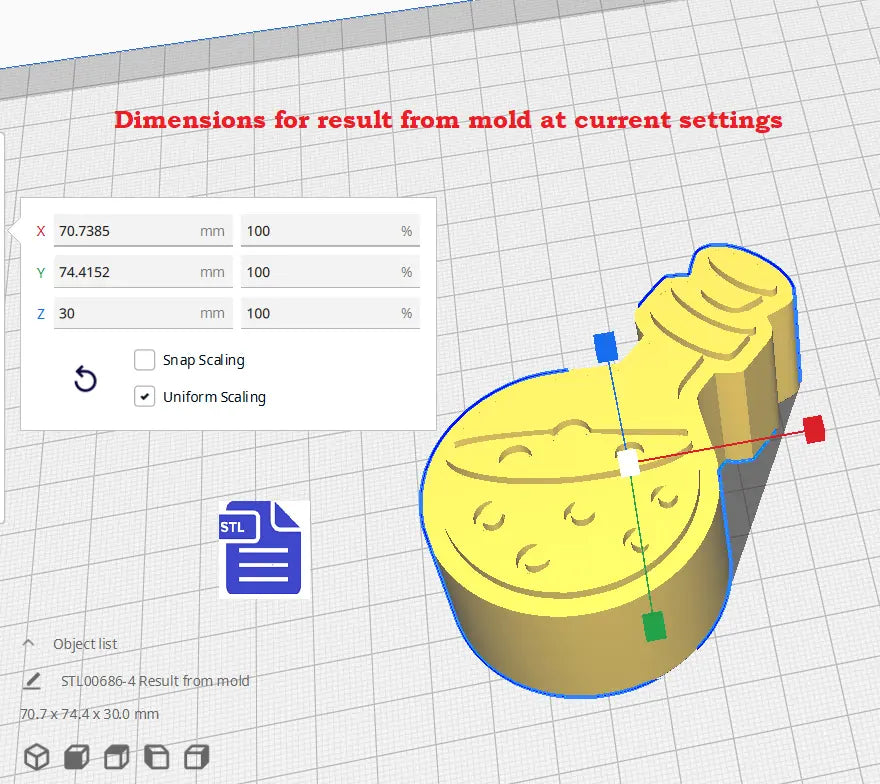 3pc Potion Bath Bomb Mold STL File - for 3D printing - FILE ONLY - 3 piece potion mould for bath bombs solid shampoo shower steamers fizzers - The Crafts and Glitter Shop