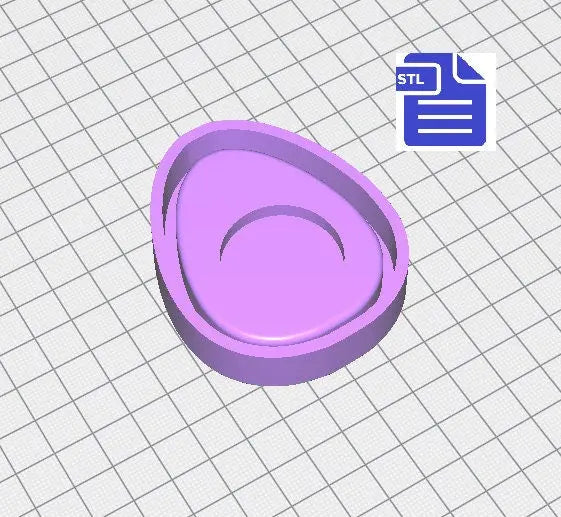 Breakfast Set with Mold Housing STL File - for 3D printing - FILE ONLY - diy freshies mold - The Crafts and Glitter Shop