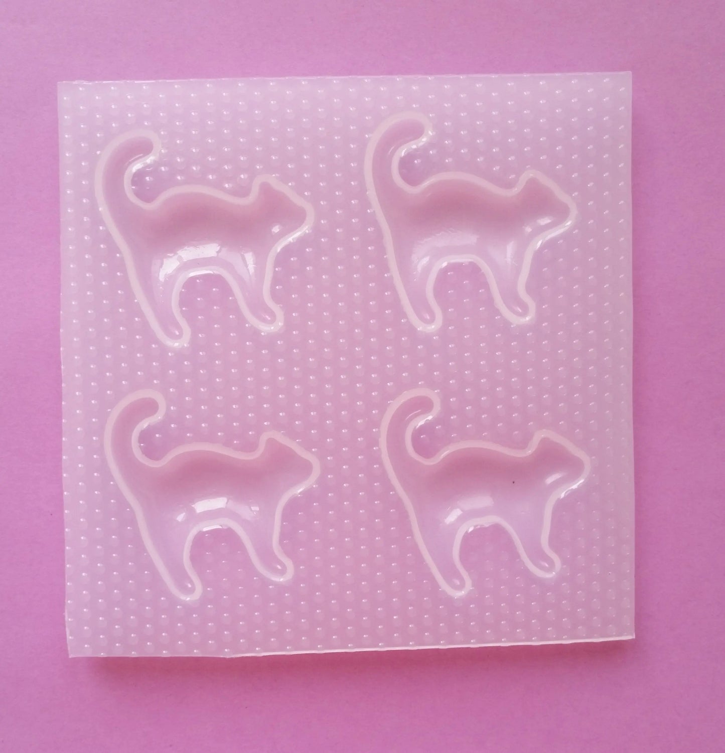 Cat Silhouette Plastic Mold