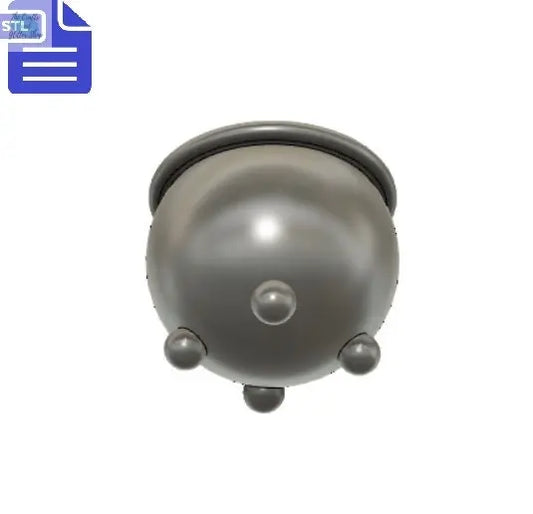 Cauldron STL File - for 3D printing - FILE ONLY - The Crafts and Glitter Shop