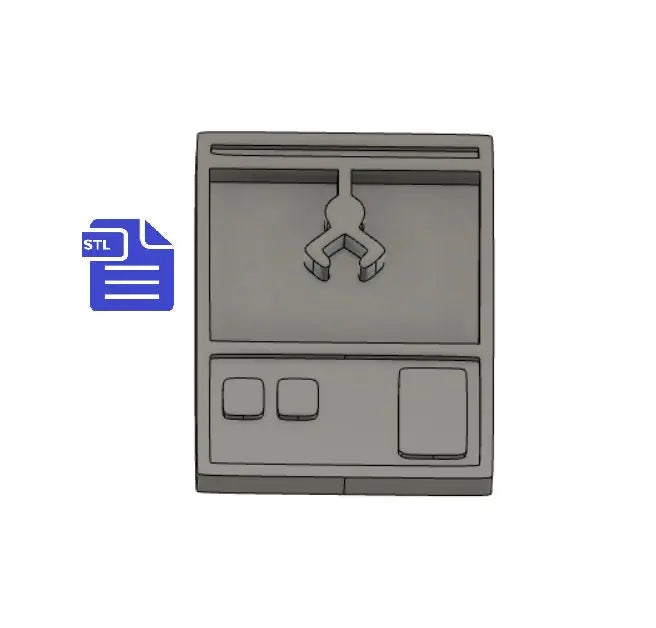 Claw Machine STL File - for 3D printing - FILE ONLY - The Crafts and Glitter Shop
