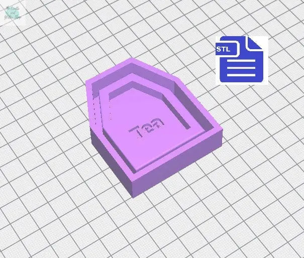Coffee & Tea Shaker Set with Housing STL File - for 3D printing - FILE ONLY - each design comes with a tray to make your own silicone molds - The Crafts and Glitter Shop