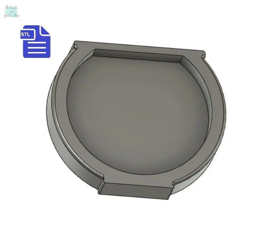 Fish Bowl Shaker STL File - for 3D printing - FILE ONLY - The Crafts and Glitter Shop