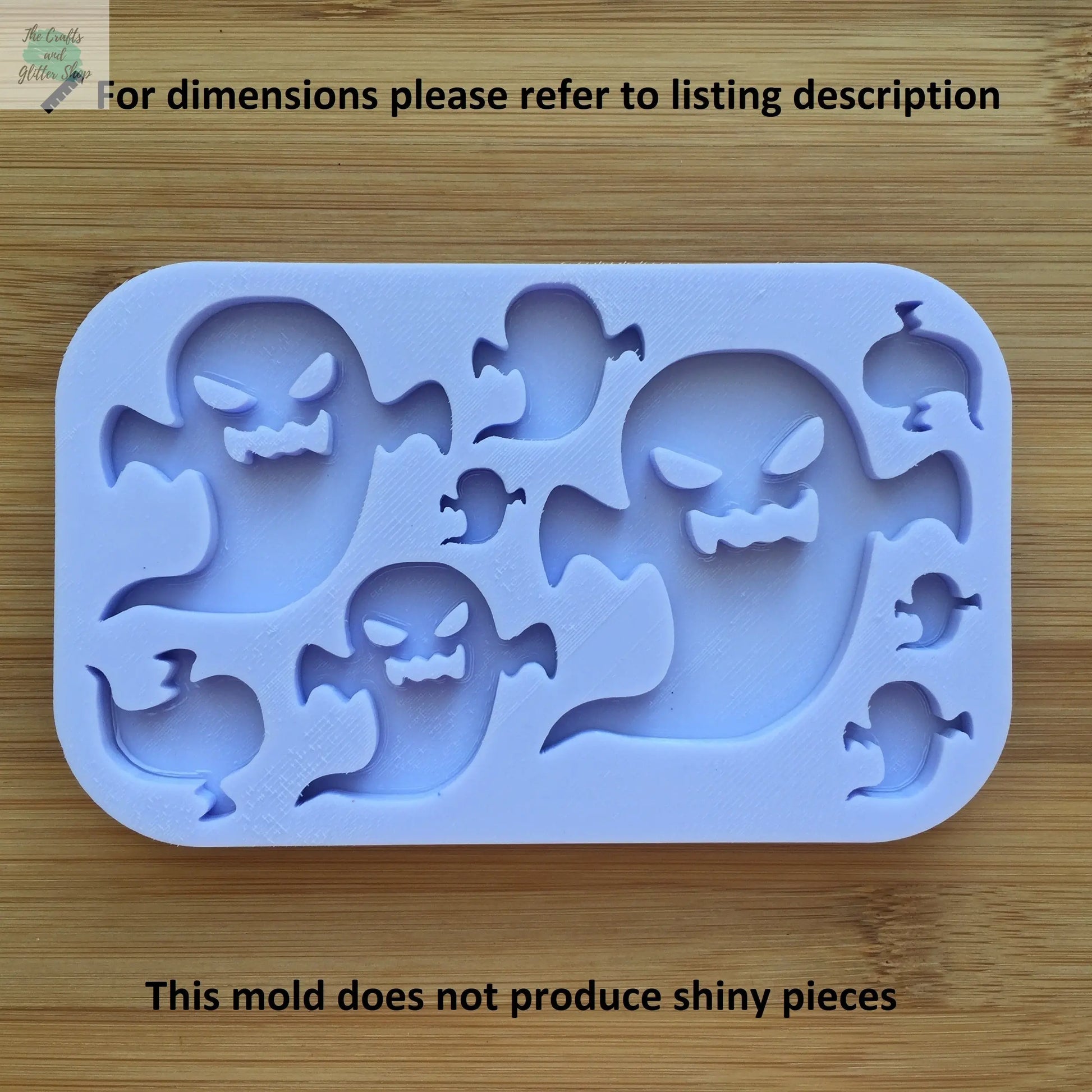 Ghosts Silicone Mold The Crafts and Glitter Shop