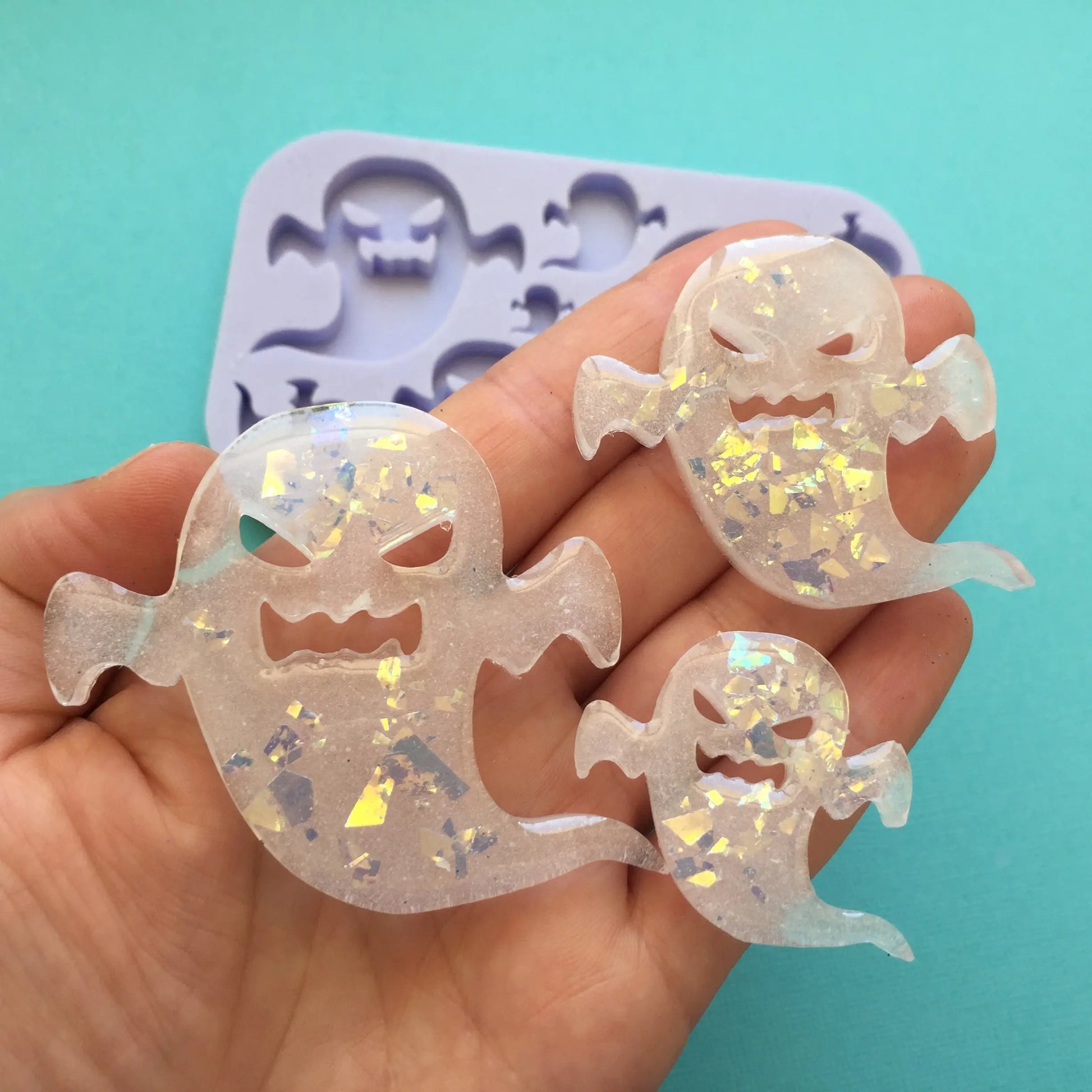 Ghosts Silicone Mold The Crafts and Glitter Shop