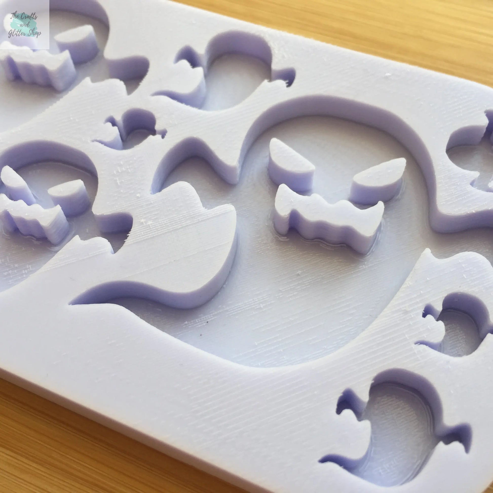 Ghosts Silicone Mold The Crafts and Glitter Shop