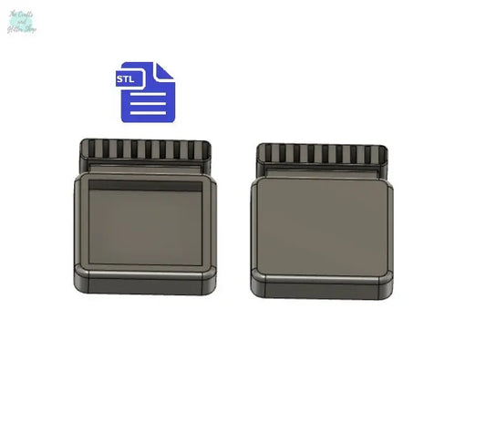 Glass Jar STL File - for 3D printing - FILE ONLY - The Crafts and Glitter Shop