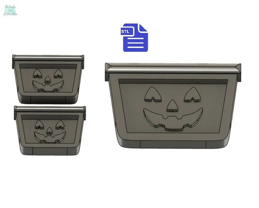 Halloween Bucket STL File - for 3D printing - FILE ONLY - The Crafts and Glitter Shop