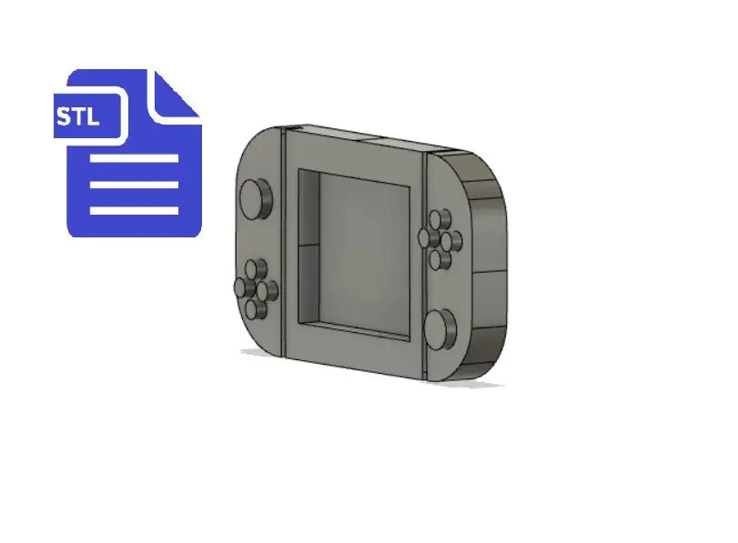Handheld Game Console STL File - for 3D printing - FILE ONLY - The Crafts and Glitter Shop