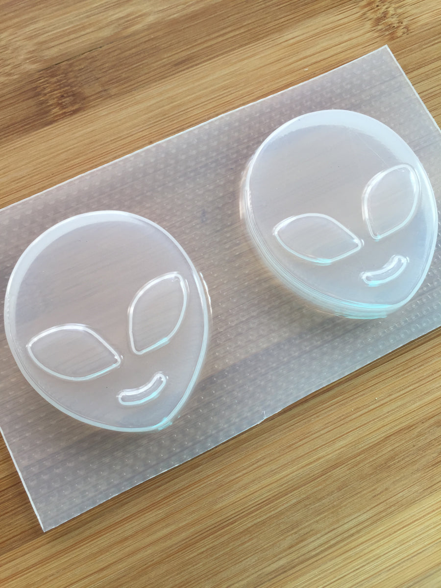 3d Alien Head Wax Melt Silicone Mold for Wax. Alien Wax Melt Silicone Mould.  