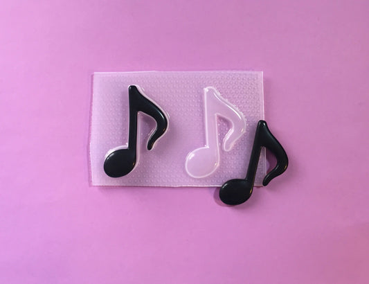 Large Music Note Plastic Mold