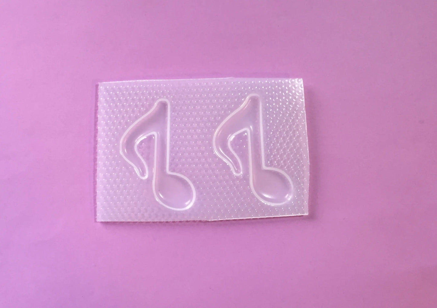 Large Music Note Plastic Mold