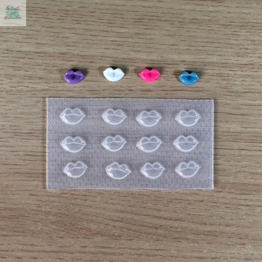 Miniature Lips Plastic Mold