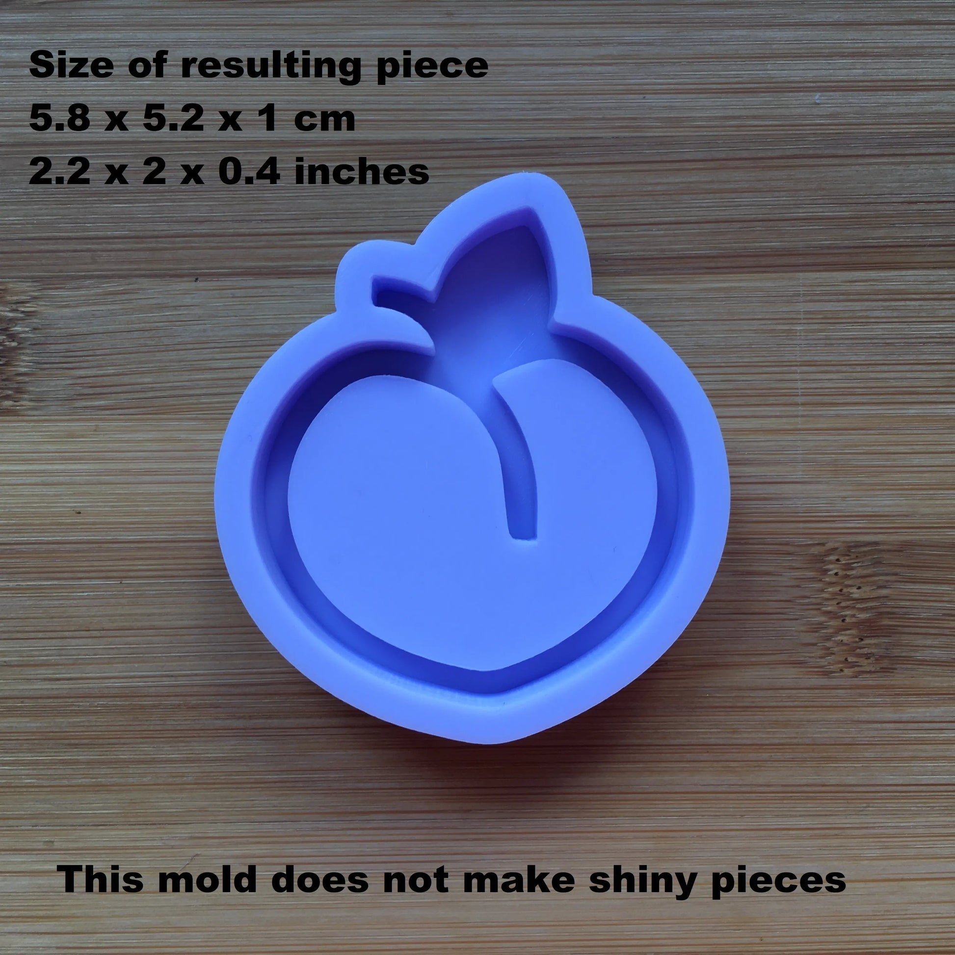 Peach Shaker Silicone Mold The Crafts and Glitter Shop