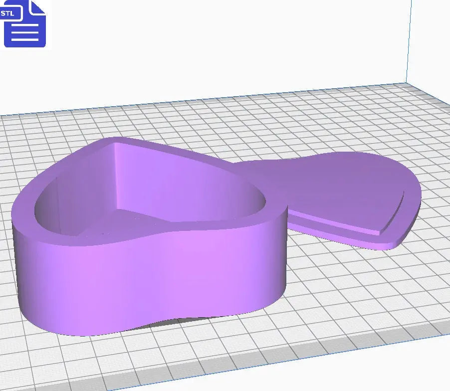 Planchette Bath Bomb mold STL File - for 3D printing - FILE ONLY - Planchette Bath Bomb Press Shower Steamer