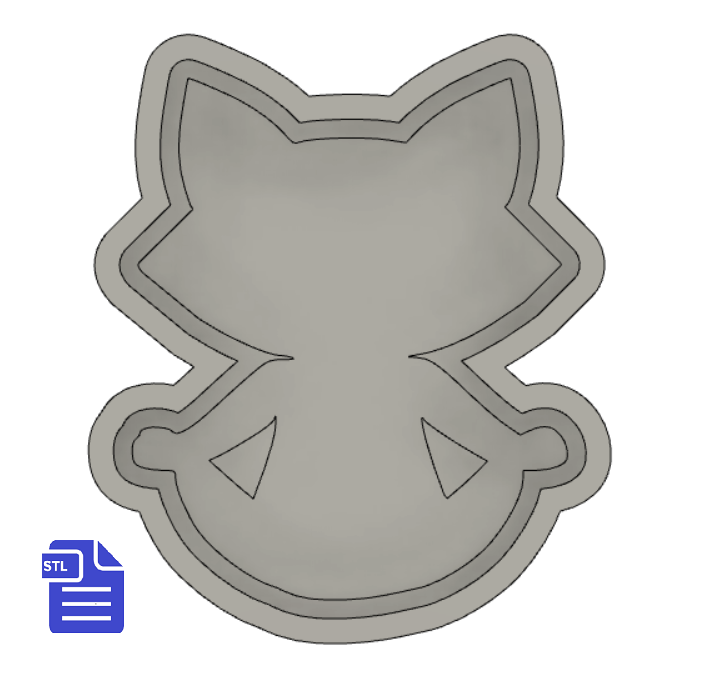1pc Yoga Cat Bath Bomb Mold STL File - for 3D printing - FILE ONLY - The Crafts and Glitter Shop