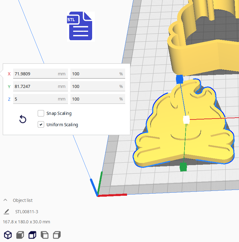 3pc Bonfire Bath Bomb Mold STL File - for 3D printing - FILE ONLY - The Crafts and Glitter Shop