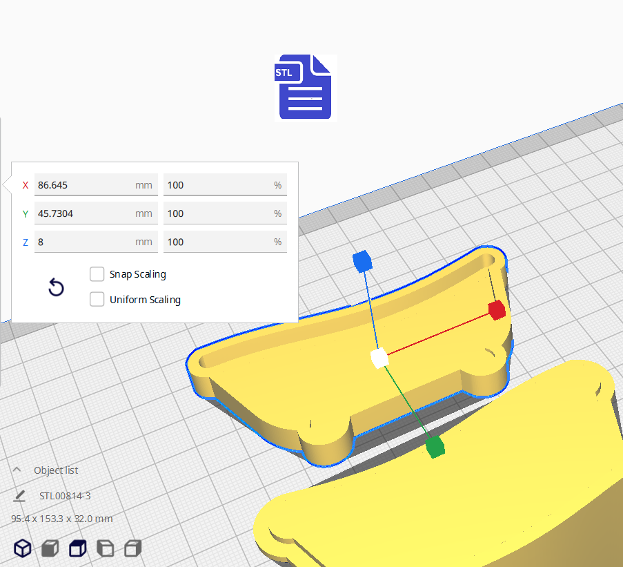 3pc Claw Bathtub Bath Bomb Mold STL File - for 3D printing - FILE ONLY - The Crafts and Glitter Shop
