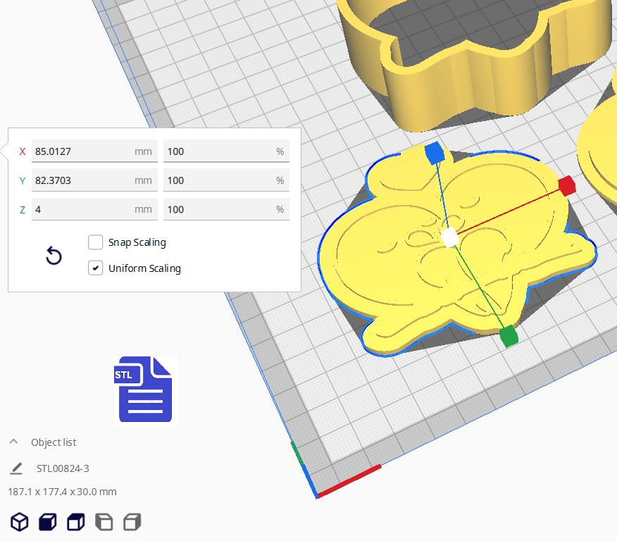 3pc Lovebirds Bath Bomb Mold STL File - for 3D printing - FILE ONLY - The Crafts and Glitter Shop