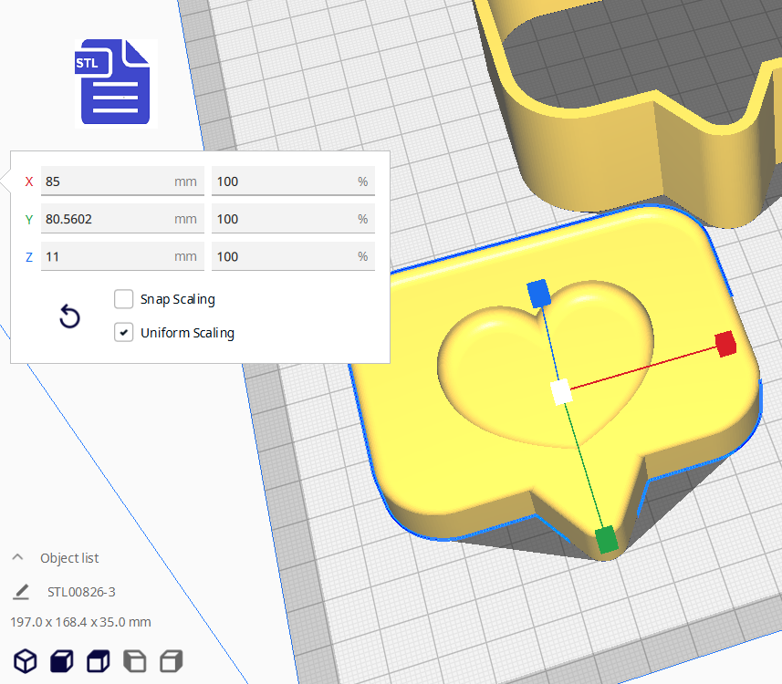 3pc Love Message Bath Bomb Mold STL File - for 3D printing - FILE ONLY - The Crafts and Glitter Shop