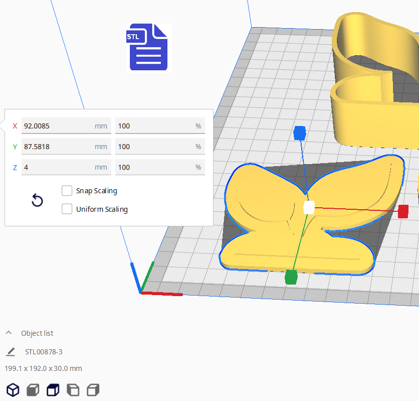 3pc Seedling Bath Bomb Mold STL File - for 3D printing - FILE ONLY - The Crafts and Glitter Shop