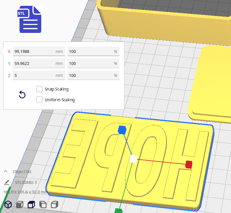 3pc Hope Bath Bomb Mold STL File - for 3D printing - FILE ONLY - The Crafts and Glitter Shop