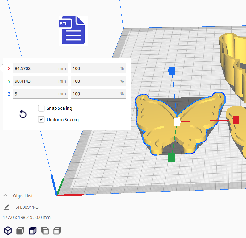 3pc Fairy Wings Bath Bomb Mold STL File - for 3D printing - FILE ONLY - The Crafts and Glitter Shop