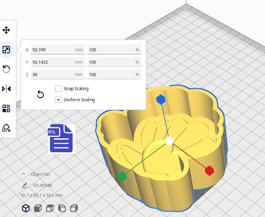 1pc Heart Pearl Seashell Bath Bomb Mold STL File - for 3D printing - FILE ONLY - The Crafts and Glitter Shop