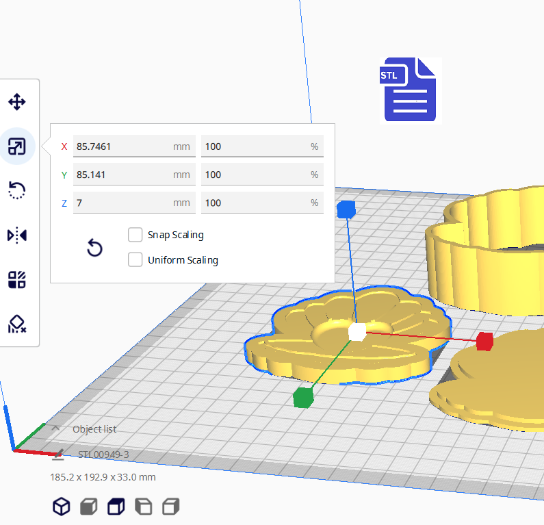 3pc Heart Pearl Seashell Bath Bomb Mold STL File - for 3D printing - FILE ONLY - The Crafts and Glitter Shop